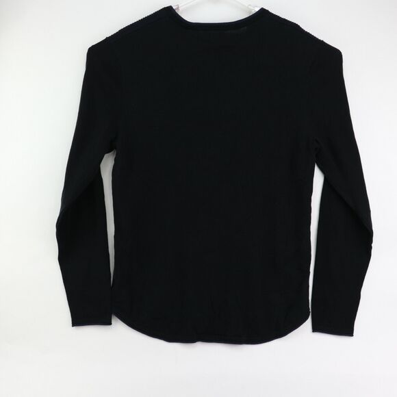 Buffalo David Bitton Mens Sweater Black Size S Crew Neck Pullover $69 - Picture 2 of 10